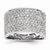 14k White Gold Diamond Fancy Ring