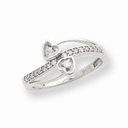 14k White Gold Diamond Ring