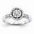 14k White Gold Diamond Ring