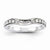 14k White Gold Diamond Wedding Band