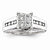 14k White Gold Diamond Ring