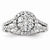 14k White Gold Diamond Ring