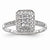 14k White Gold Diamond Ring