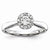 14k White Gold Diamond Ring