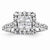 14k White Gold Diamond Engagement Ring