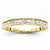 14k Yellow Gold Diamond Band Ring