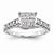 14k White Gold Diamond Ring