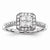 14k White Gold Diamond Ring