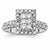 14k White Gold Diamond Ring