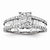 14k White Gold Diamond Ring