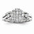 14k White Gold Diamond Ring