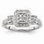 14k White Gold Diamond Ring