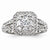 14k White Gold Diamond Ring