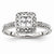 14k White Gold Diamond Ring