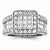 14k White Gold Diamond Ring