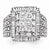 14k White Gold Diamond Ring