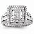 14k White Gold Diamond Ring