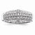 14k White Gold Diamond Ring