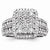 14k White Gold Diamond Ring