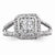 14k White Gold Diamond Ring