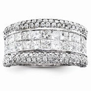 14k White Gold Diamond Ring