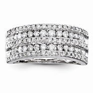 14k White Gold Diamond Ring