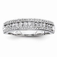 14k White Gold Diamond Ring