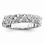 14k White Gold Diamond Ring