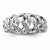 14k White Gold Diamond Fashion Ring