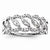 14k White Gold Diamond Fashion Ring