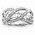 14k White Gold Diamond Fashion Ring