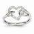 14k White Gold Diamond Fashion Ring