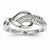 14k White Gold Diamond Fashion Ring