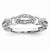 14k White Gold Diamond Fashion Ring