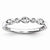 14k White Gold Diamond Fashion Ring