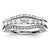 14k White Gold Diamond Fashion Ring