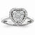 14k White Gold Diamond Fashion Ring