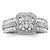 14k White Gold Diamond Ring