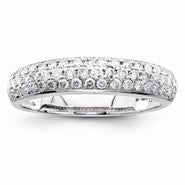 14k White Gold Diamond Ring