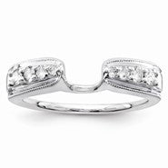 14k White Gold Diamond Ring