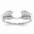 14k White Gold Diamond Ring