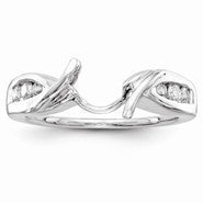 14k White Gold Diamond Ring