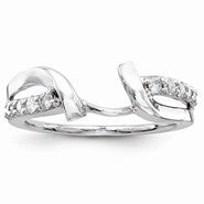 14k White Gold Diamond Ring