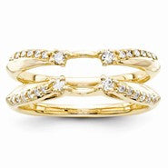 14k Yellow Gold Diamond Ring