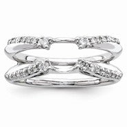 14k White Gold Diamond Ring