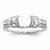 14k White Gold Diamond Ring