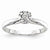 14k White Gold Diamond Ring