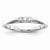 14k White Gold Diamond Wedding Band