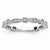 14k White Gold Diamond Wedding Band