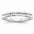 14k White Gold Diamond Wedding Band